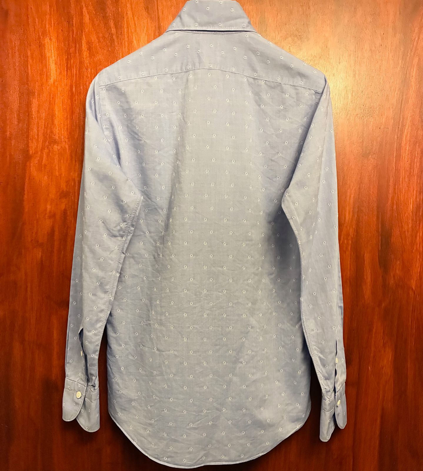 BARNEYS NEWYORK 取り扱い】 MADE IN ITALY製 Finamore 小紋柄 長袖