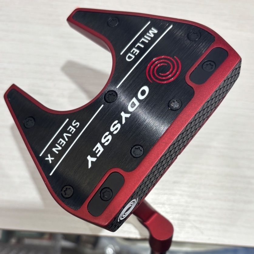 Pt【中古】オデッセイ RED SEVEN X パター 33インチ 限定品 シャウ