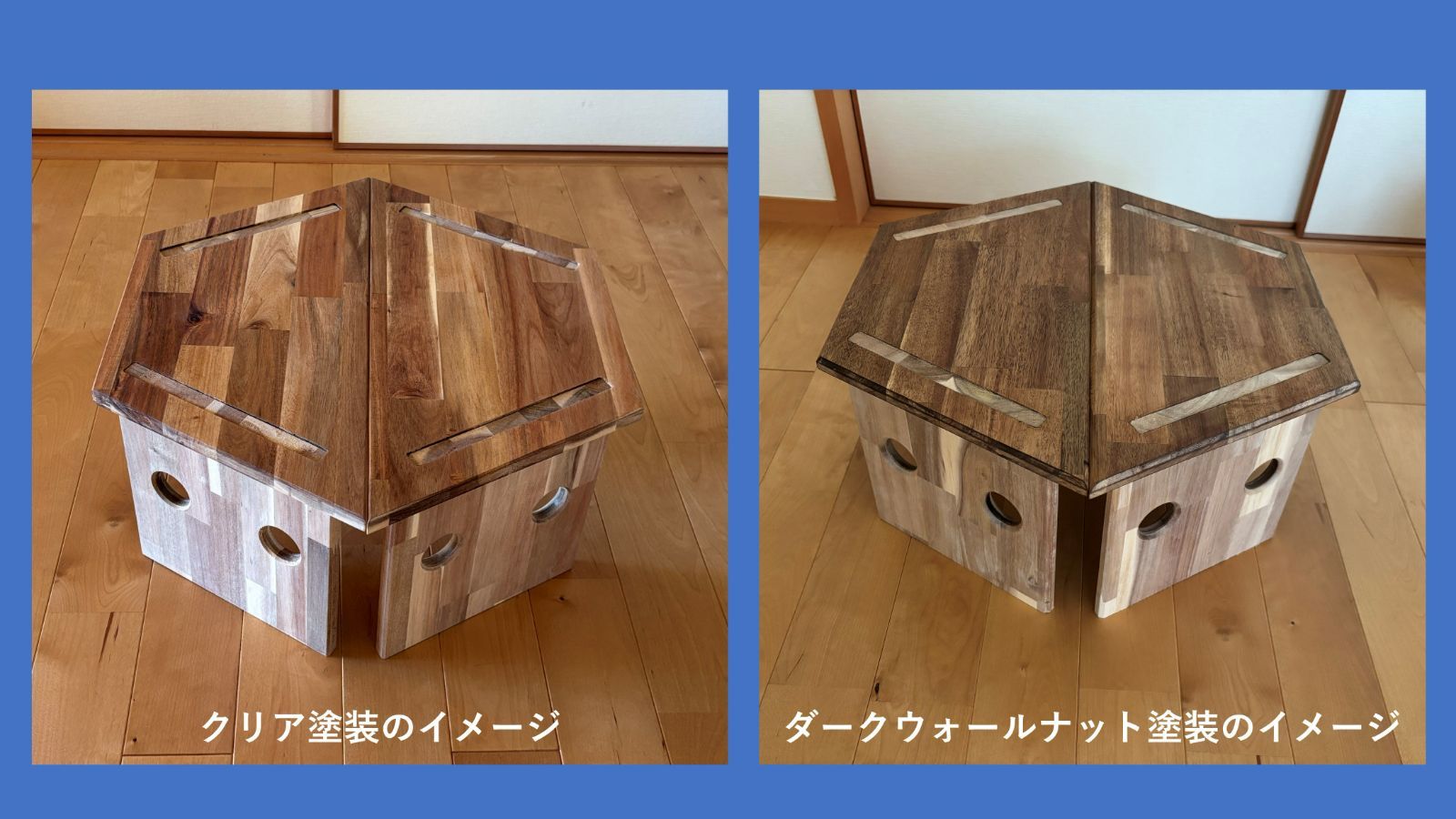 アウトドア テーブル ヘキサゴンテーブル 6個セット ヘキサテーブル