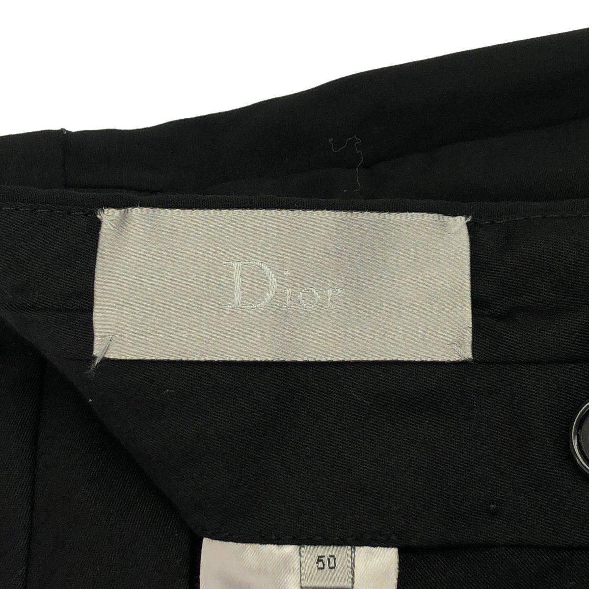 Dior HOMME ディオールオム スラックスパンツ ブラック 50 - メルカリ
