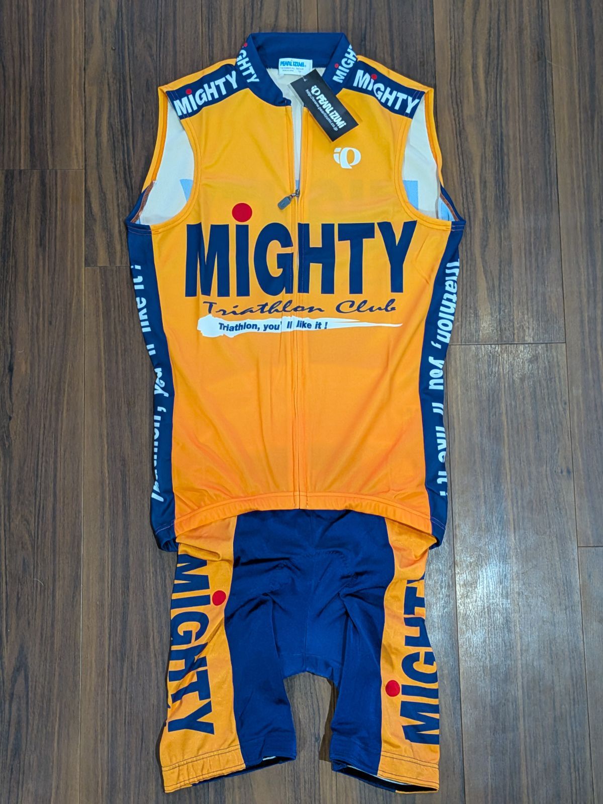 PEARL IZUMI パールイズミ ジャージー 上下 セットアップ M マイティトライアスロンクラブ