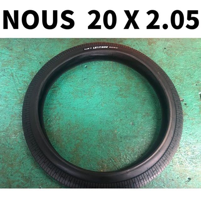 新品 BMX20インチ用タイヤ　★　NOUS LET IT RIDE TIRE 20 X 2.05