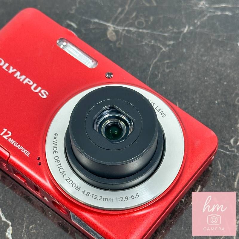 OLYMPUS VG-110 レッド 1200万画素 光学4倍ズーム 広角27mm マジック