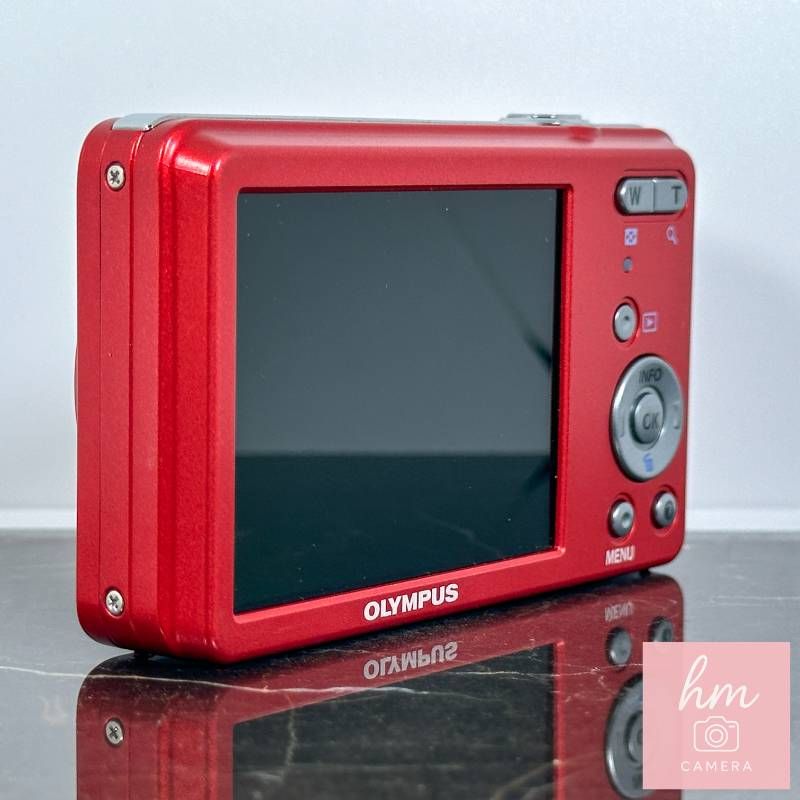 OLYMPUS VG-110 レッド 1200万画素 光学4倍ズーム 広角27mm マジック