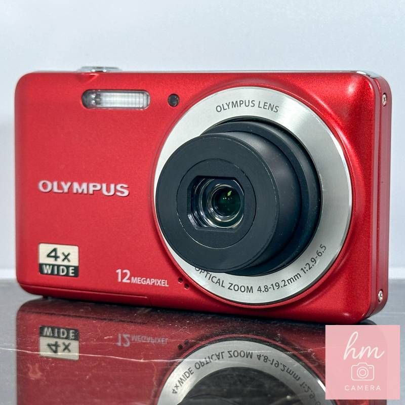 OLYMPUS VG-110 レッド 1200万画素 光学4倍ズーム 広角27mm マジック