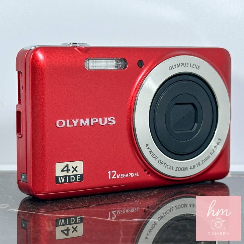 OLYMPUS VG-110 レッド 1200万画素 光学4倍ズーム 広角27mm マジック