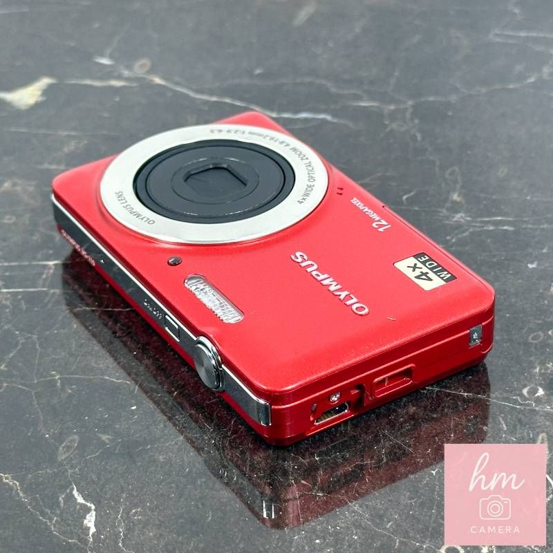 OLYMPUS VG-110 レッド 1200万画素 光学4倍ズーム 広角27mm マジック