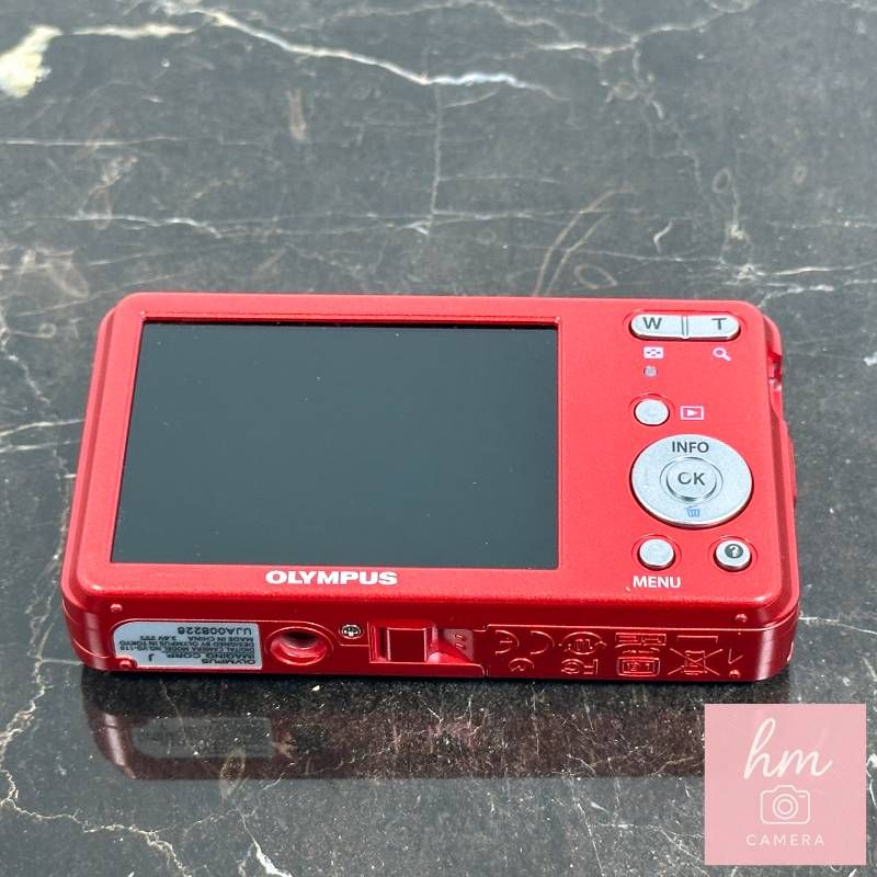 【美品・動作品】OLYMPUS VG-110 オリンパス コンデジ 平成レトロ OLYMPUS VG-110 動作確認済 スマホ転送 レッド オリンパス コンパクト