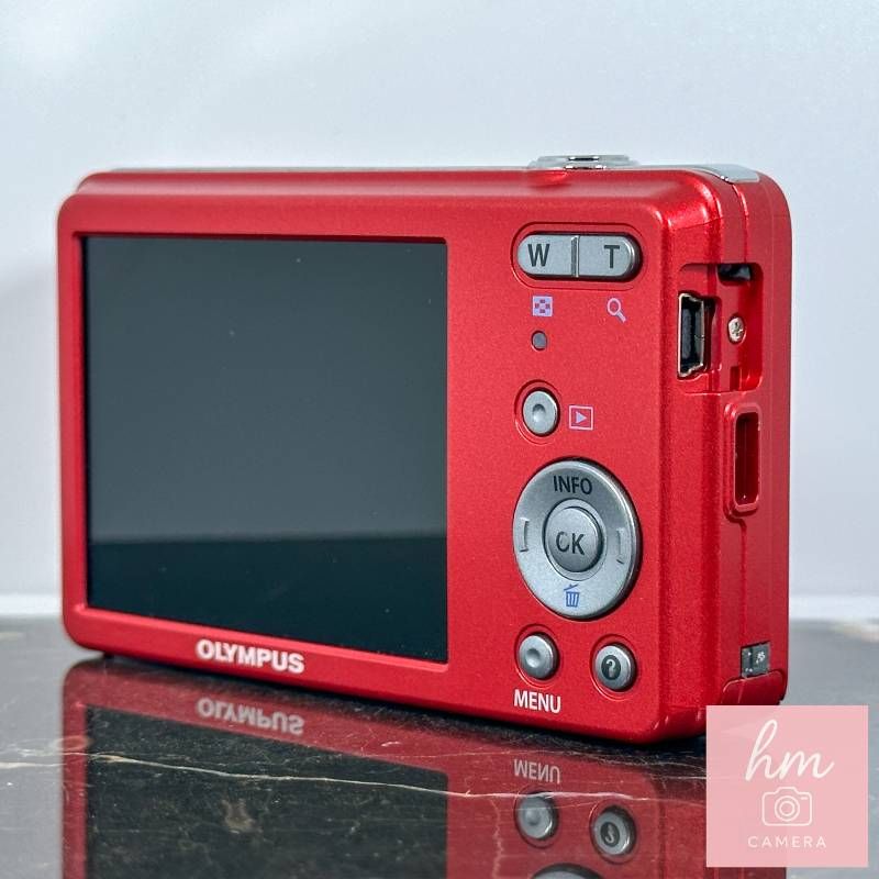 OLYMPUS VG-110 レッド 1200万画素 光学4倍ズーム 広角27mm マジック