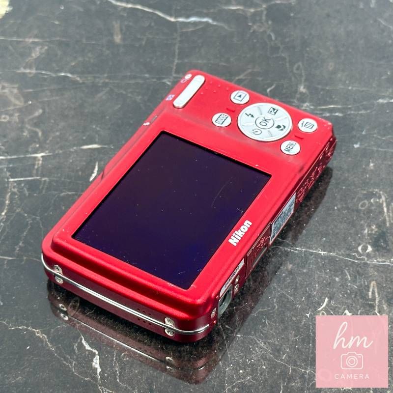 Nikon COOLPIX S210 レッド 800万画素 光学3倍ズーム ニッコールレンズ