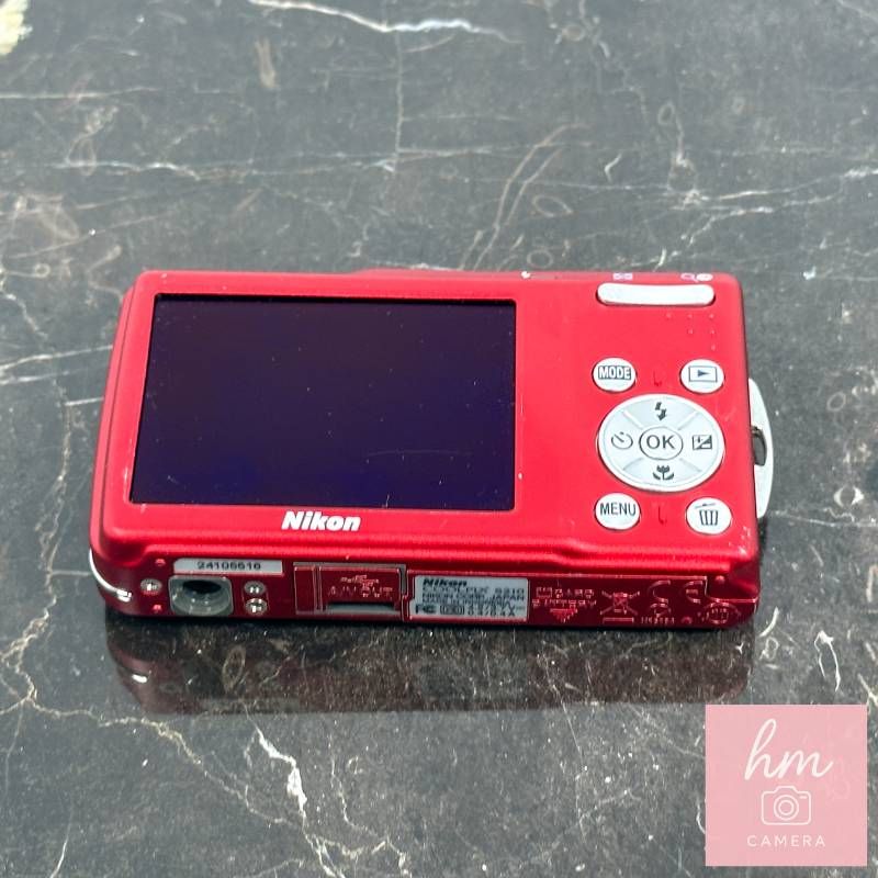 Nikon COOLPIX S210 レッド 800万画素 光学3倍ズーム ニッコールレンズ