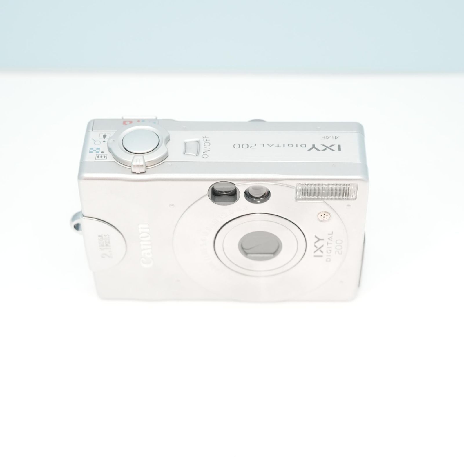 Canon IXY DIGITAL 200 デジカメ スマホ転送OK フルセット a6397