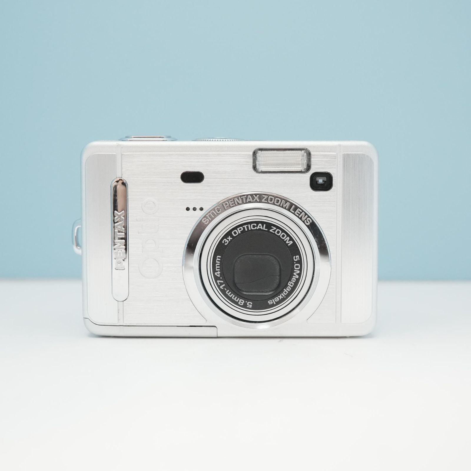 PENTAX Optio S50 デジカメ スマホ転送OK フルセット 美品 a6387
