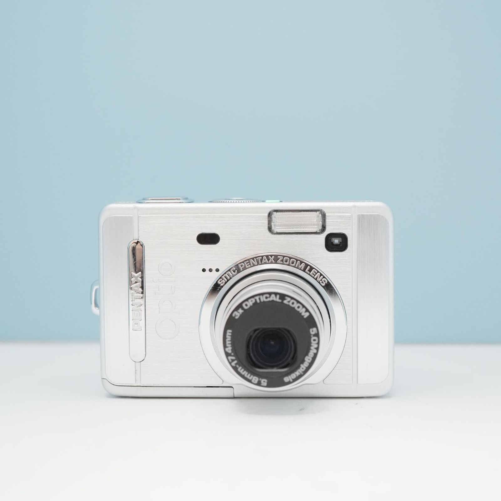 PENTAX Optio S50 デジカメ スマホ転送OK フルセット 美品 a6387