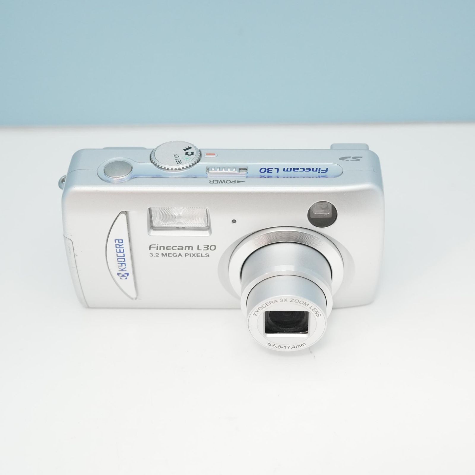 KYOCERA Finecam L30 デジカメ スマホ転送OK フルセット 美品 a6390 