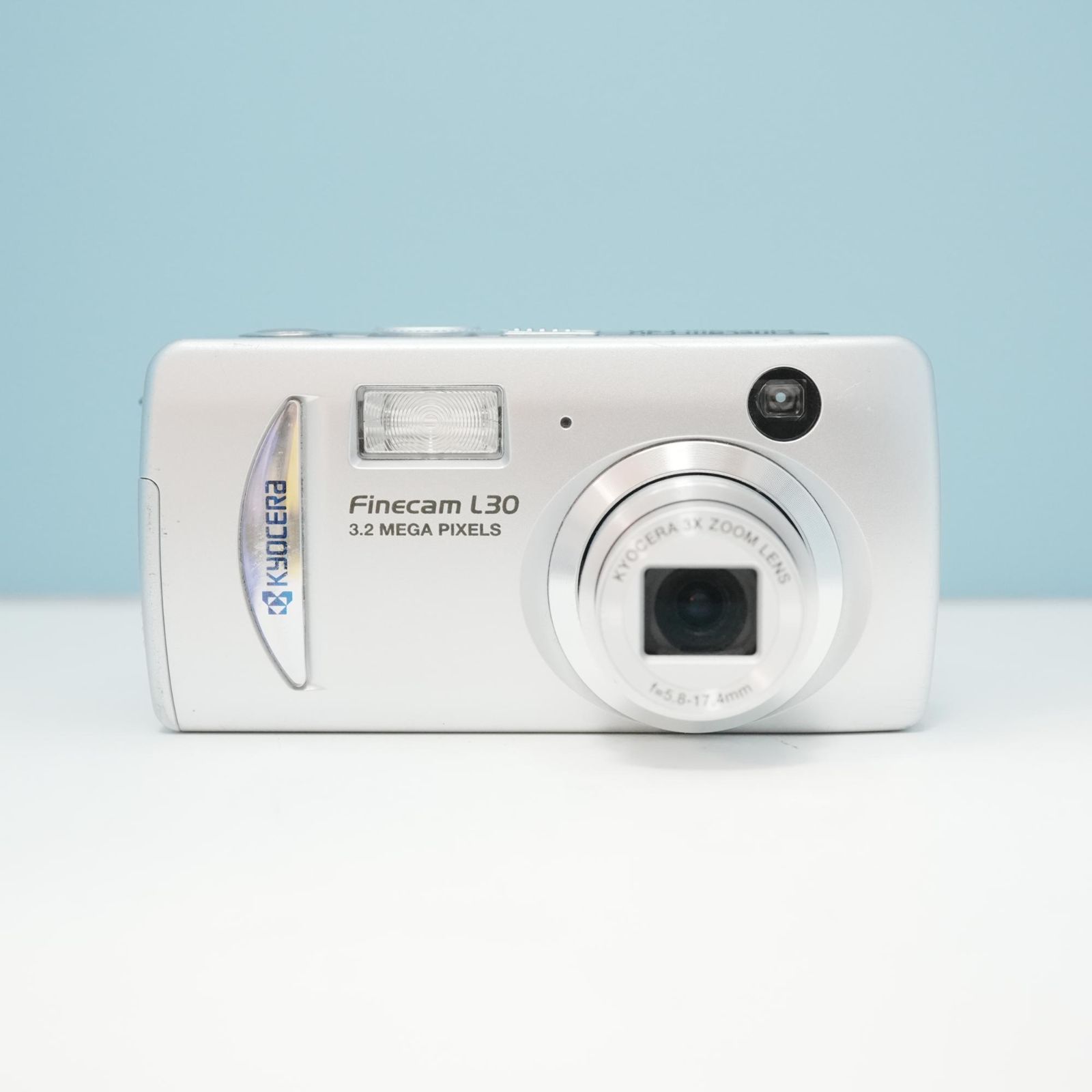 KYOCERA Finecam L30 デジカメ スマホ転送OK フルセット 美品 a6390 