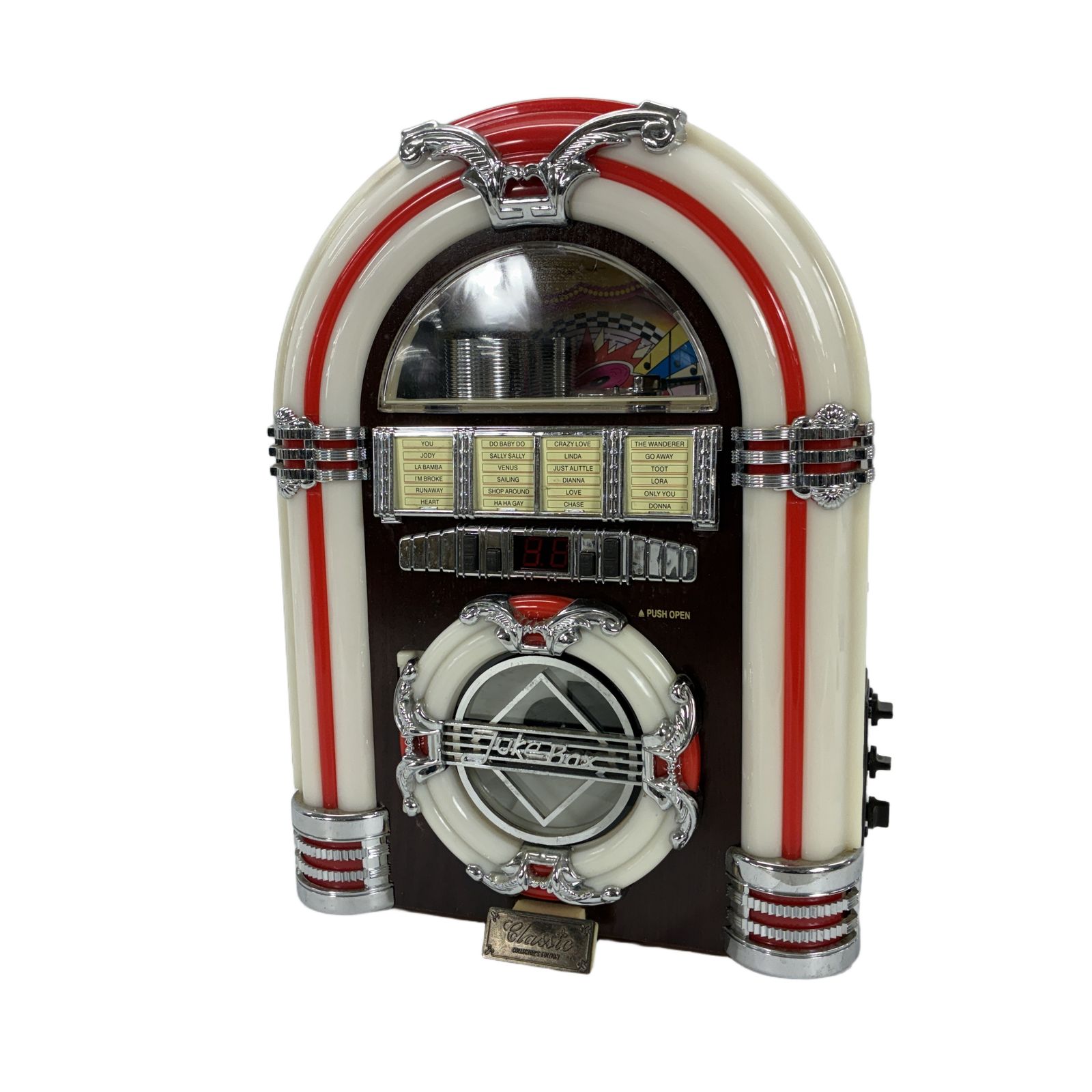 WINTECH ウィンテック JB-08D ジュークボックス型 CD&ラジオ 中古 W11118616