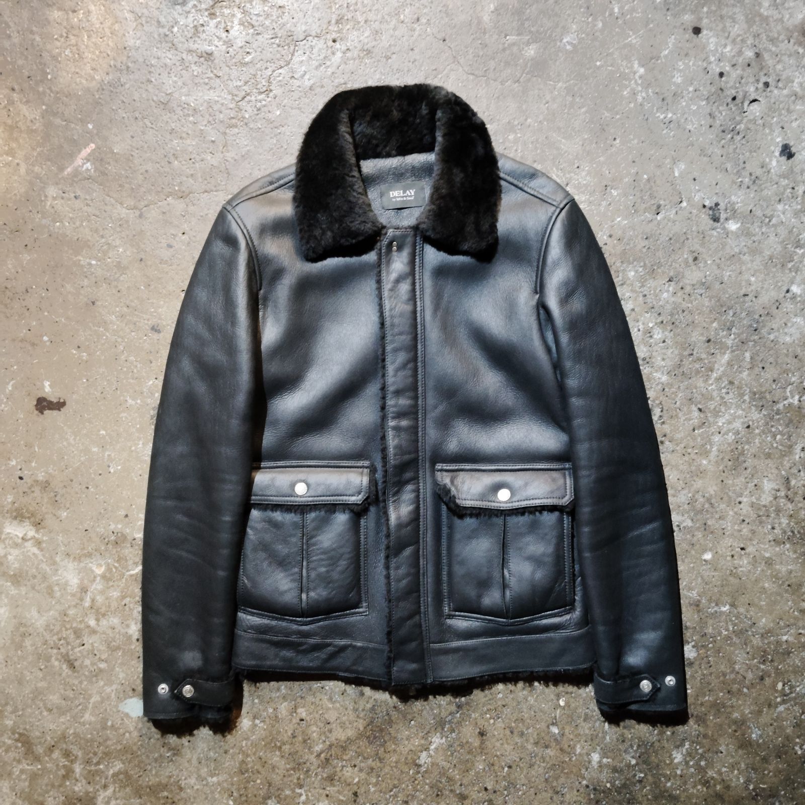 ショーンジョン seanjohn レザージャケット ブルゾン ムートン ショーンジョン seanjohn レザージャケット ブルゾン ムートン 【公式