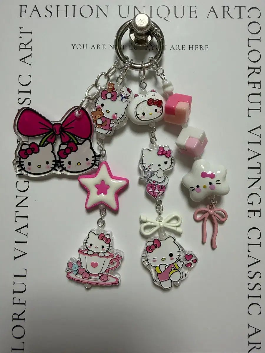 ハンドメイド キーホルダー