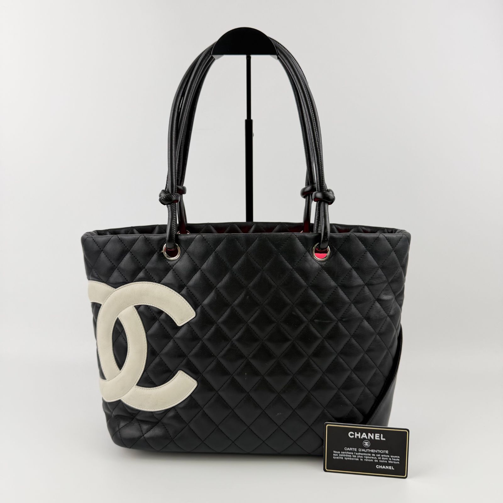 シャネル CHANEL 9番台 カンボンライン ココマーク ショルダーバッグ【中古】 中古】CHANEL シャネル ココマーク カンボンライン ショルダーバッグ