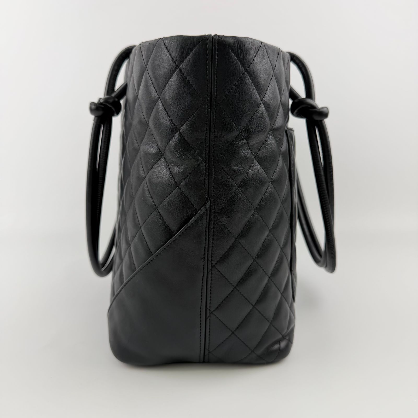 中古】CHANEL シャネル ココマーク カンボンライン ショルダーバッグ 