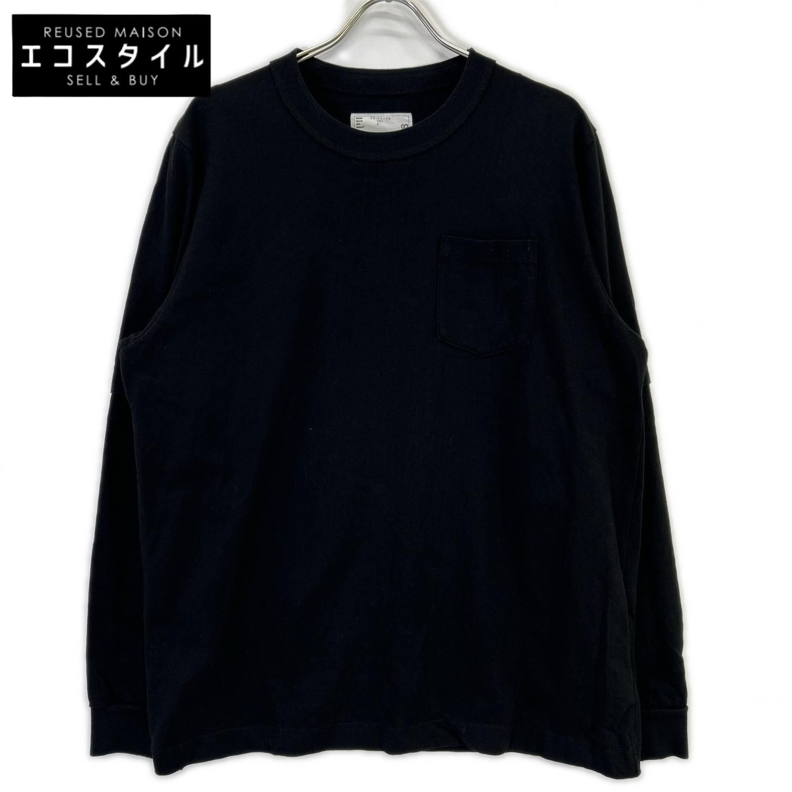 sacai サカイ ﾌﾞﾗｯｸ 23-0648S Tｼｬﾂ 5 - メルカリ