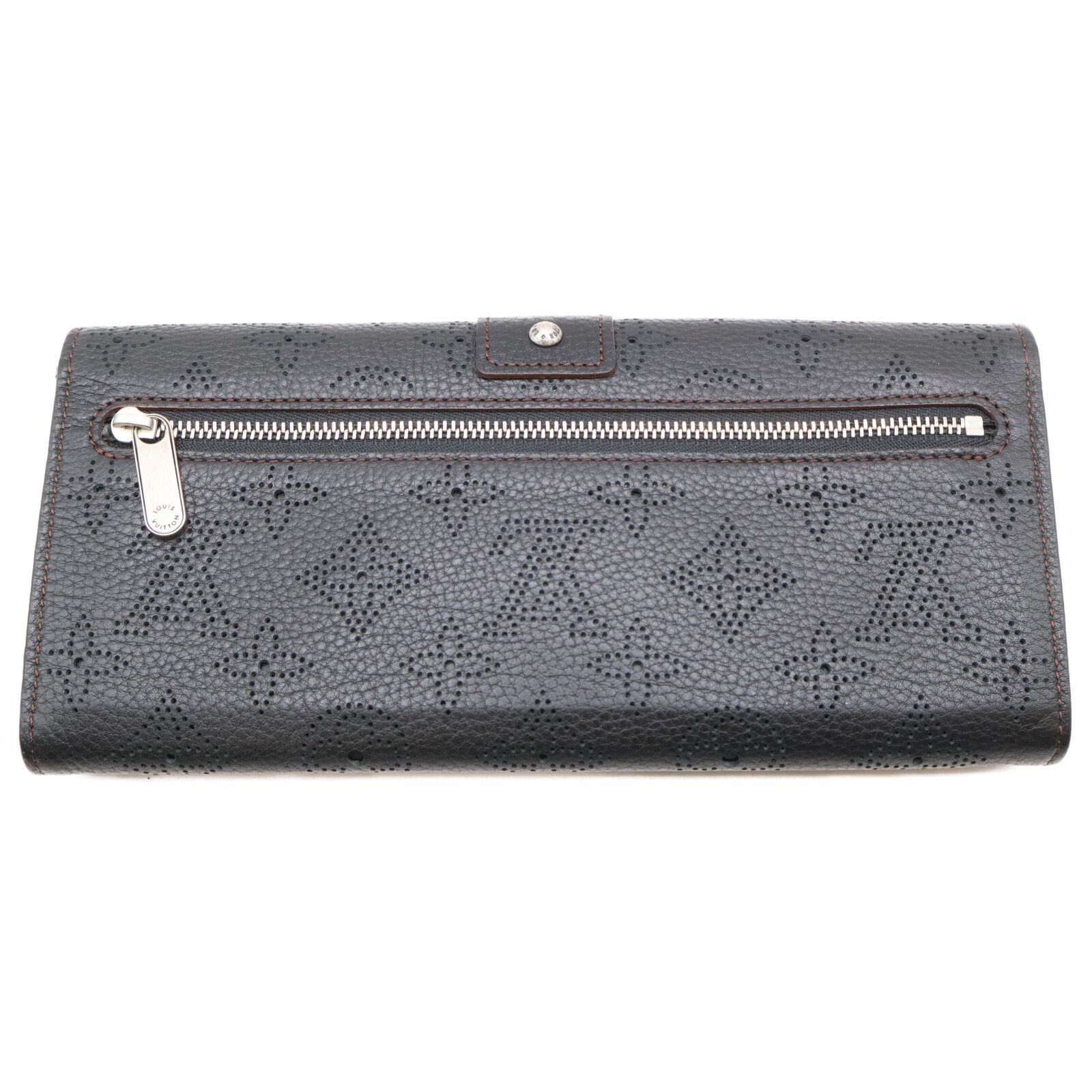 【本物保証】 ルイ ヴィトン LOUIS VUITTON マヒナ ポルトフォイユ イリス 長財布 ブラック M58163 A (未使用に近い)】ルイヴィトン 【美品】M58163 ポルトフォイユ
