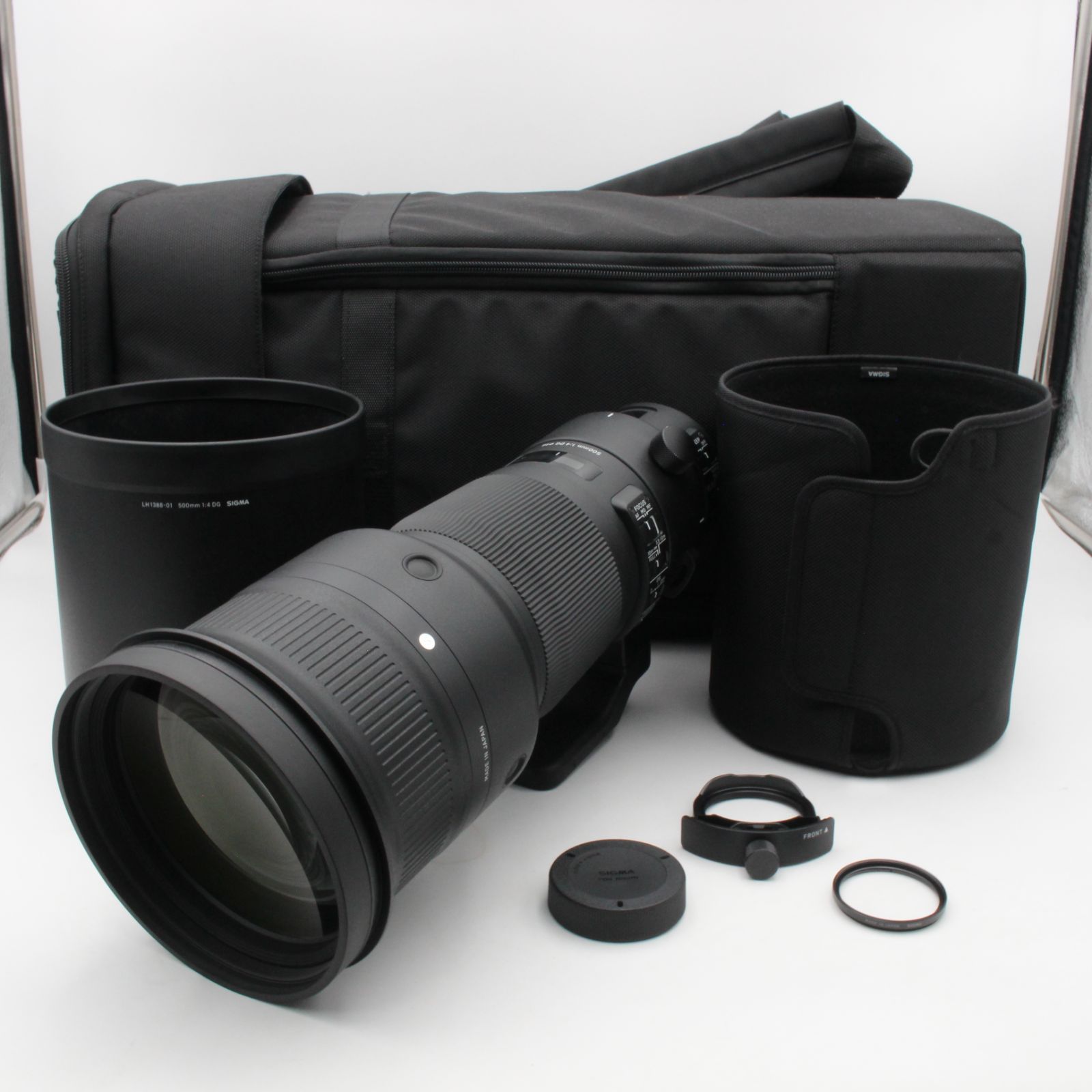 【極美品】 SIGMA シグマ 500mm f4 DG OS HSM Sports ニコン用Fマウント ケース付き 107012