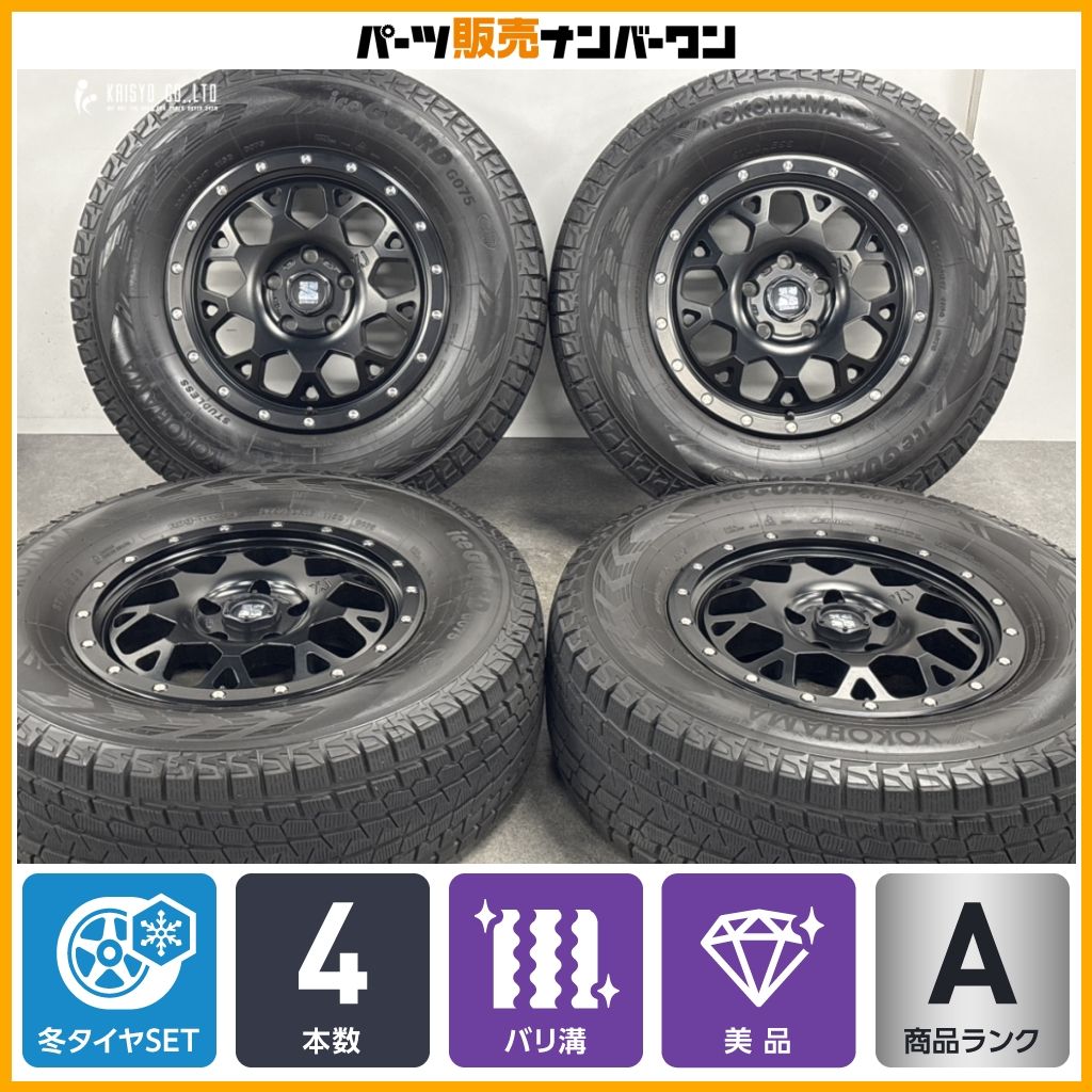美品 バリ溝】XTREME-J XJ04 17in 7J +35 PCD127 ヨコハマ アイス