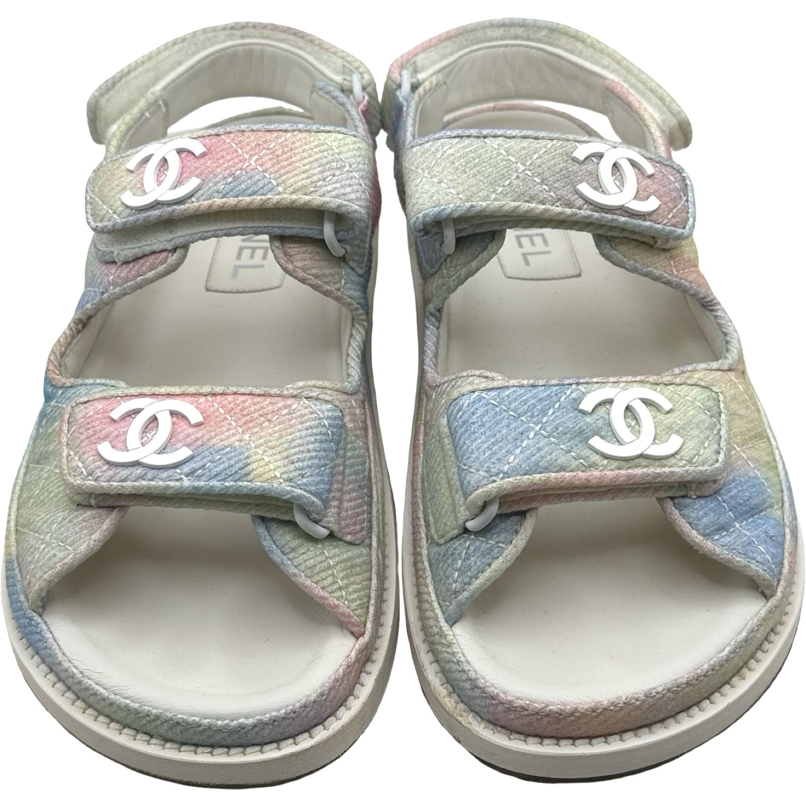 シャネル CHANEL ココマークスポーツサンダル G35927 マルチカラー 
