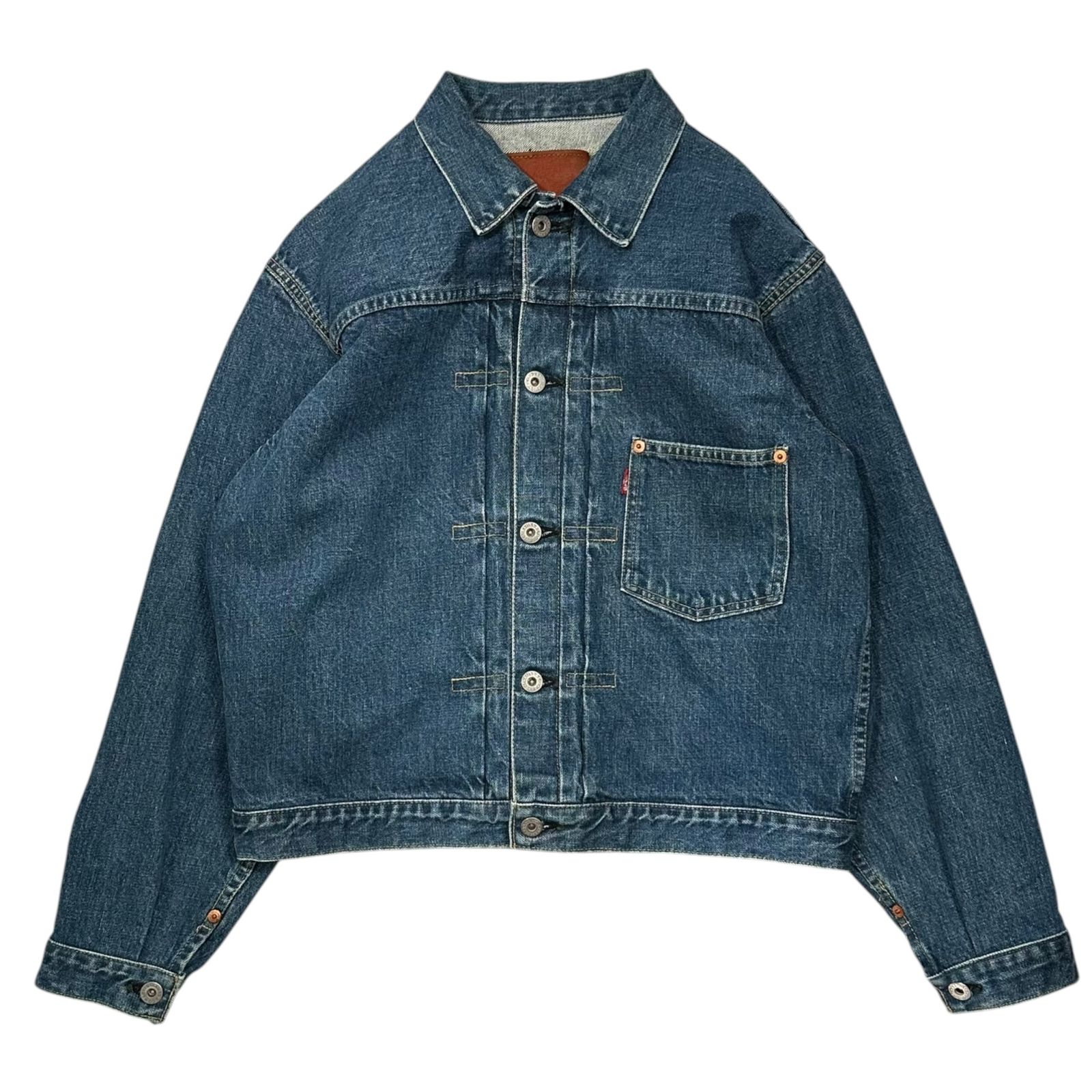 93年製 リーバイス 71506-XX 1st 復刻 デニムジャケット 40 Levi's - 40s ヴィンテージ復刻 1st リーバイス 71506-XX ファースト
