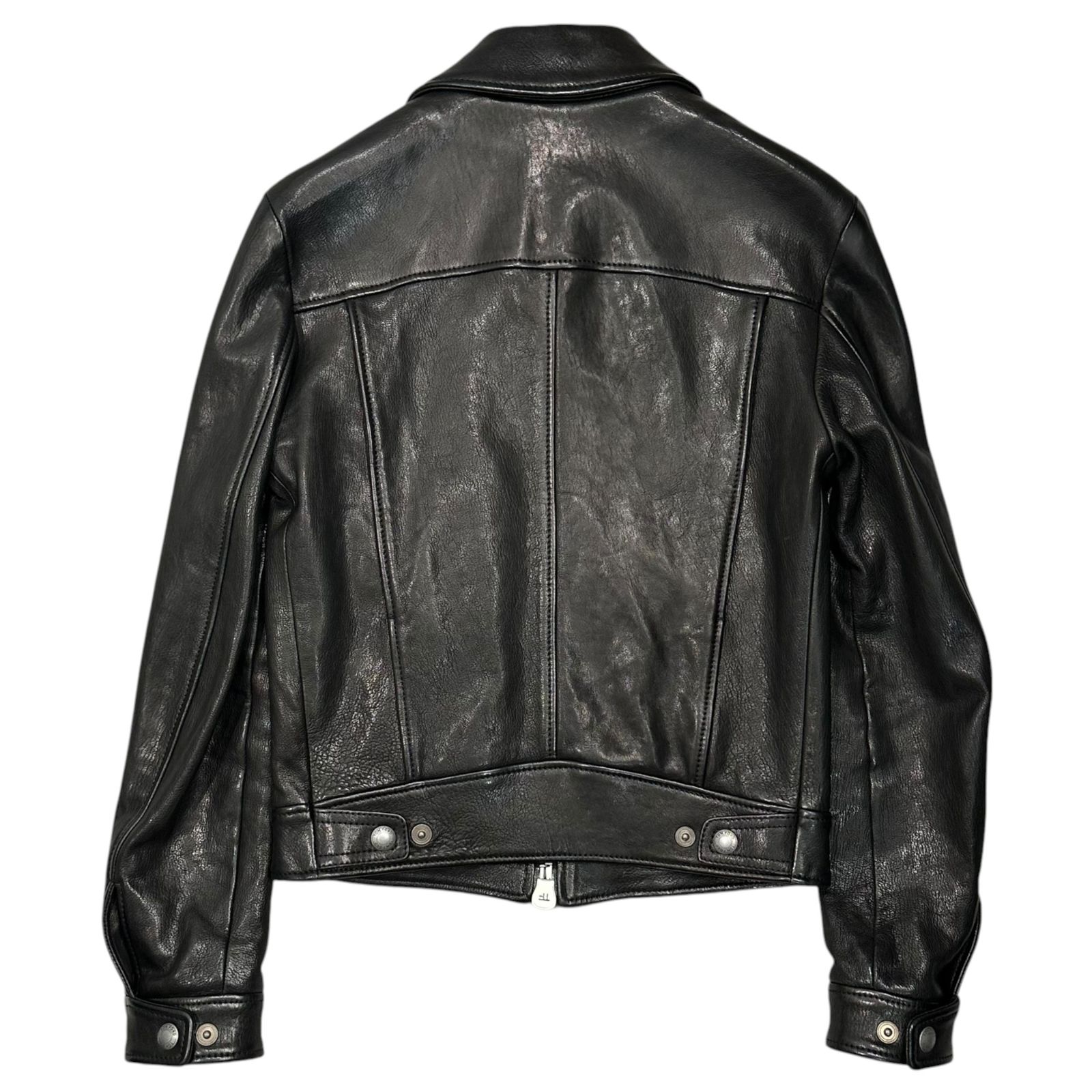TOM FORD(トムフォード) Zip-Up Leather Jacket ジップアップ レザー