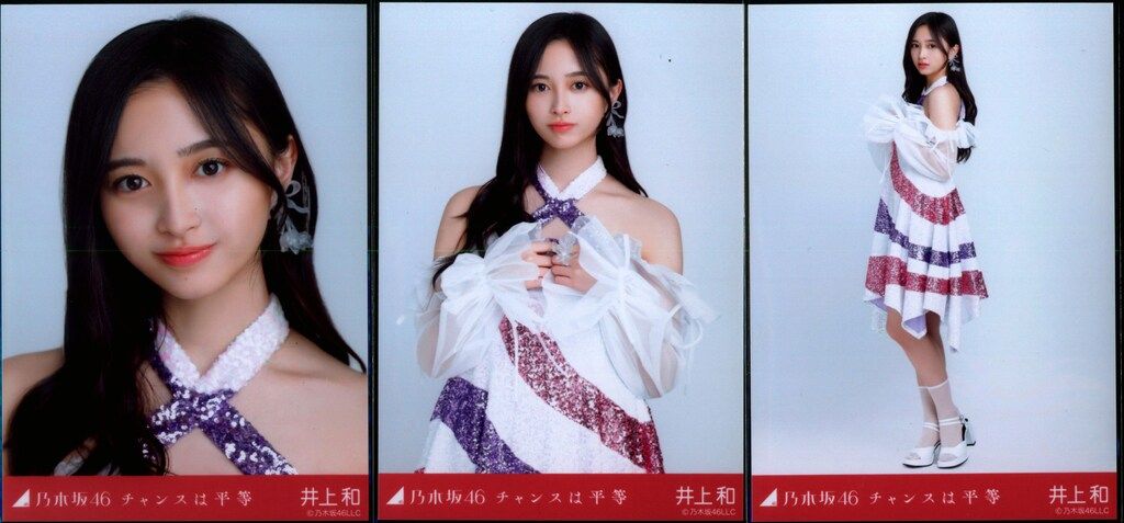 乃木坂46 2024年5月ランダム生写真 井上和 チャンスは平等 コンプ