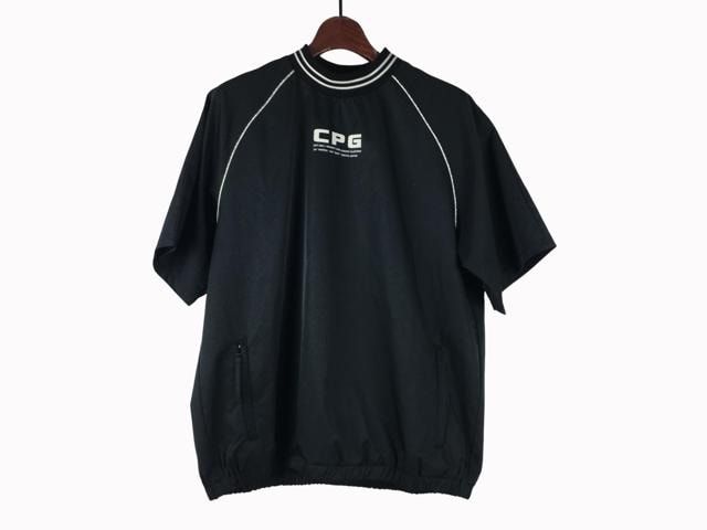 【中古ゴルフウェア】【未使用品】CPG GOLF(シーピージーゴルフ) 半袖ブルゾン LL