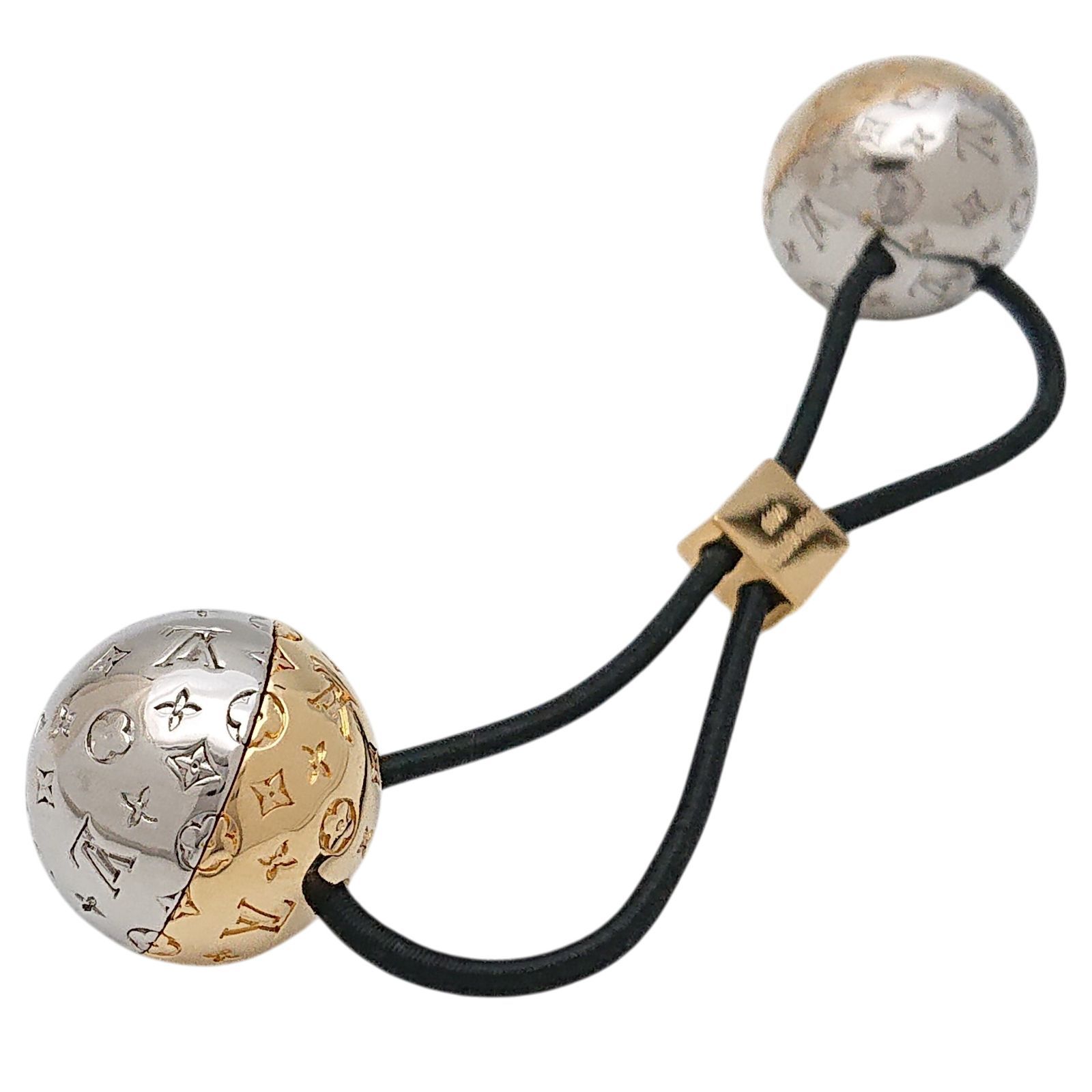 LOUIS VUITTON ルイヴィトン M80266 ナノグラム シュシュ プラネットLV