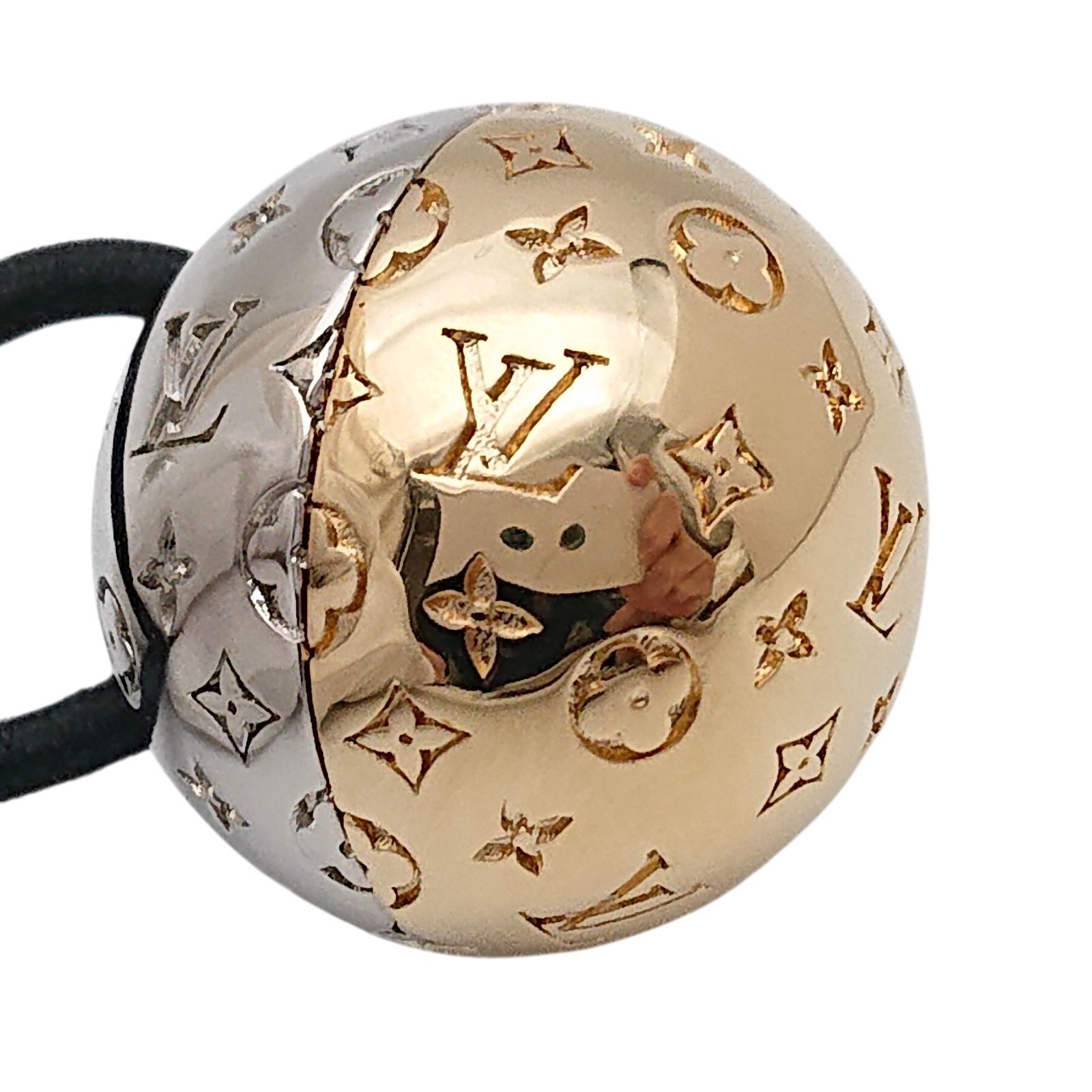 LOUIS VUITTON ルイヴィトン M80266 ナノグラム シュシュ プラネットLV