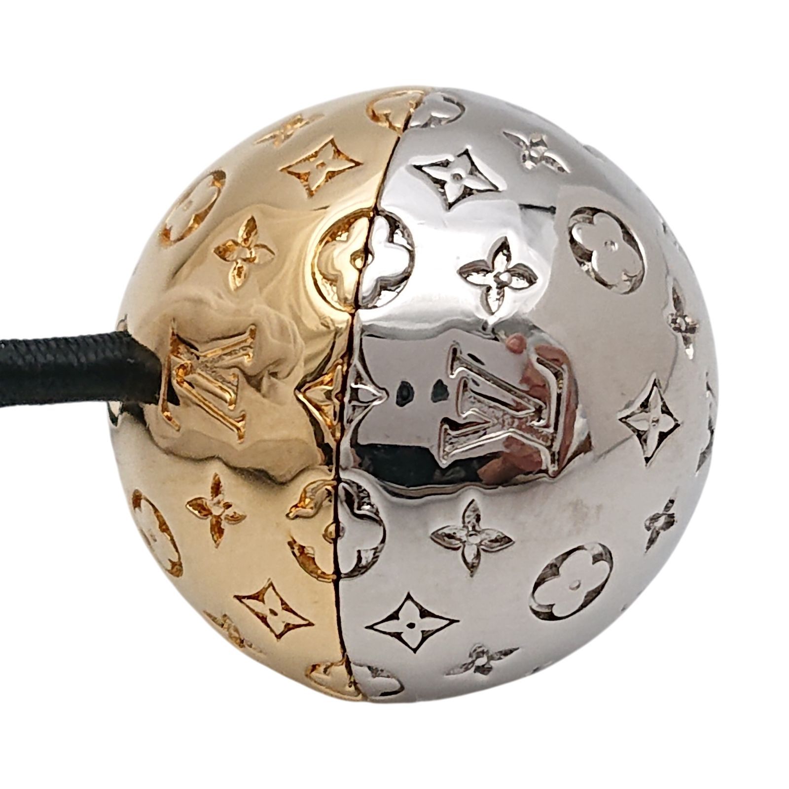 LOUIS VUITTON ルイヴィトン M80266 ナノグラム シュシュ プラネットLV