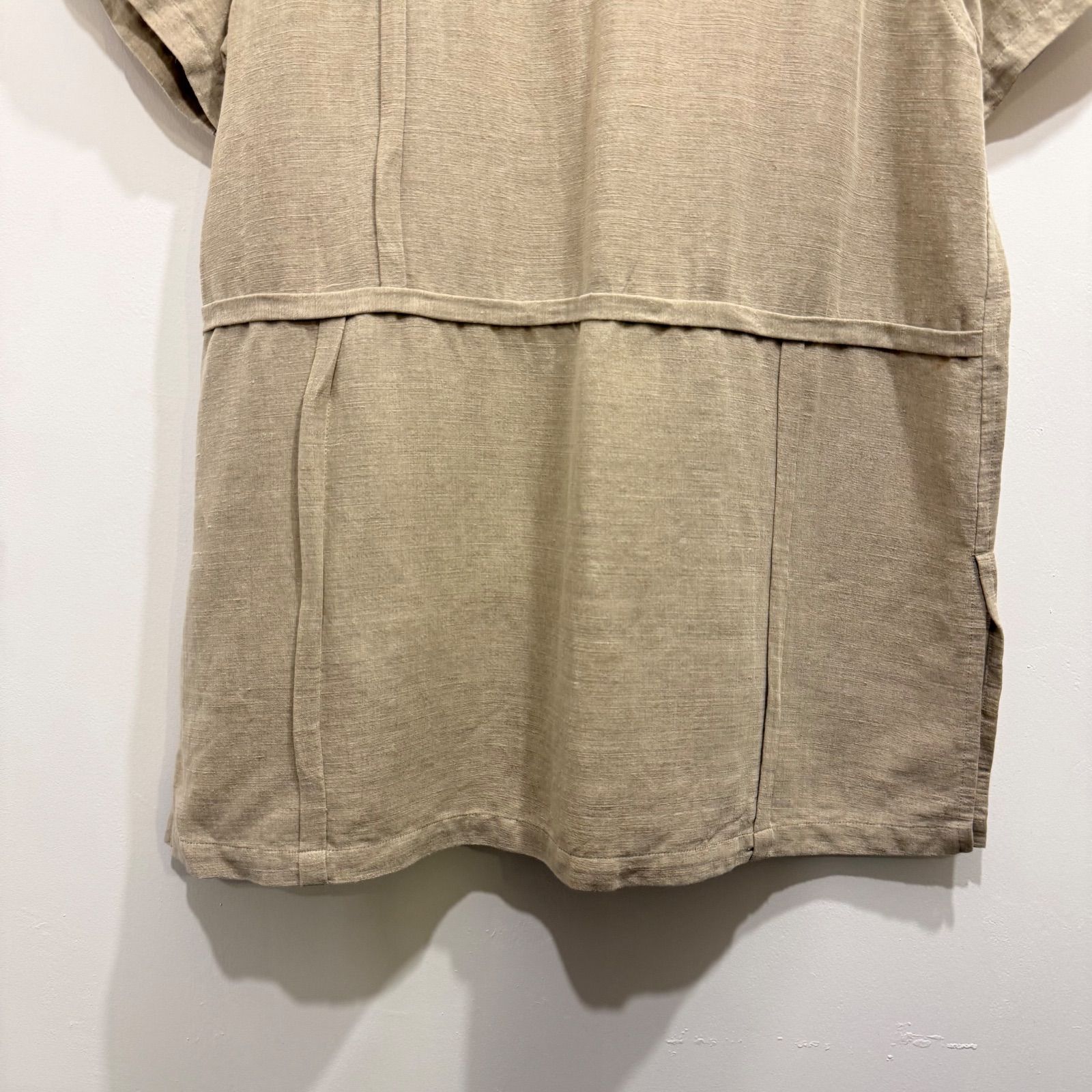 HAI Sporting Gear イッセイミヤケ 半袖Tシャツ プルオーバー ベージュ 