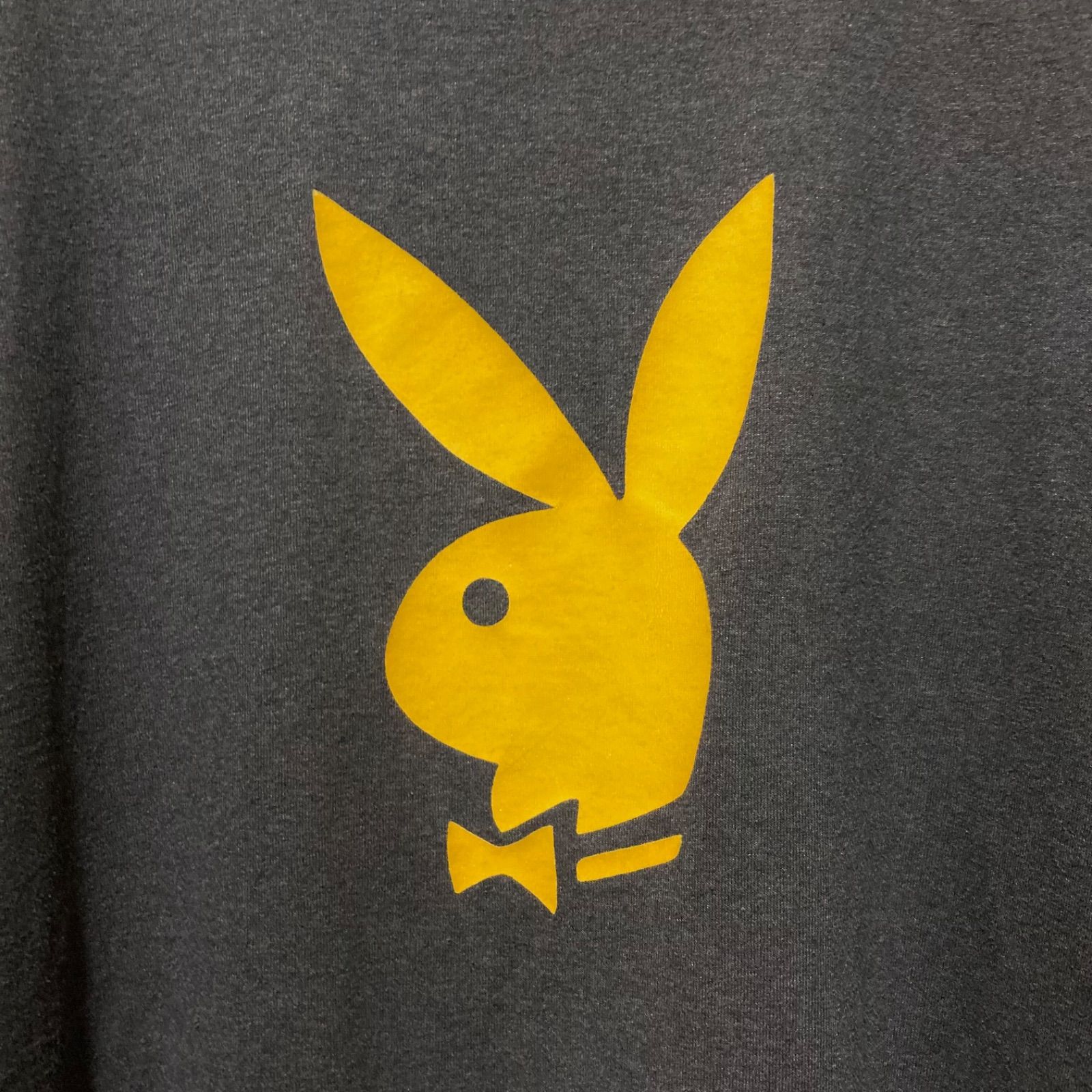 PLAYBOY Tシャツ USA製 プレイボーイ 90s XL チャコールグレー グレー