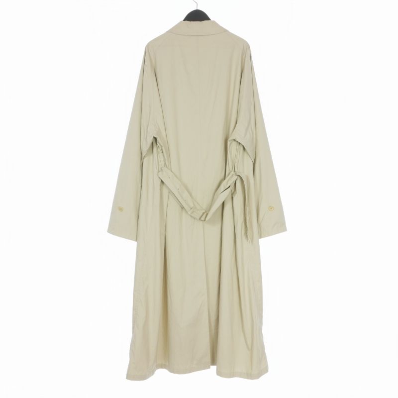 オーラリー AURALEE 20SS LIGHT POLYESTER SOUTIEN COLLAR COAT ベルト