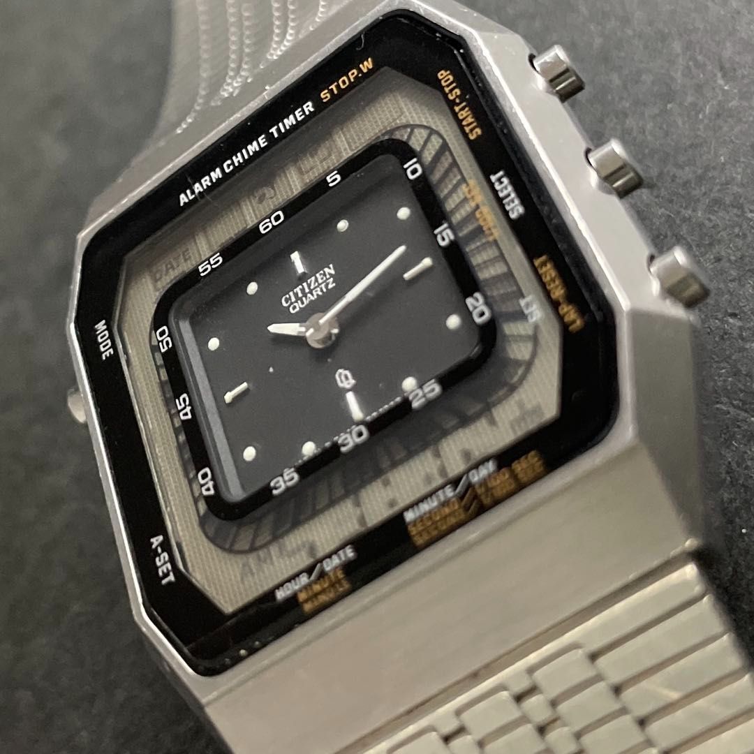 CITIZEN 4-082311 デジアナ ランサー シチズン アナデジ デジタルQZ
