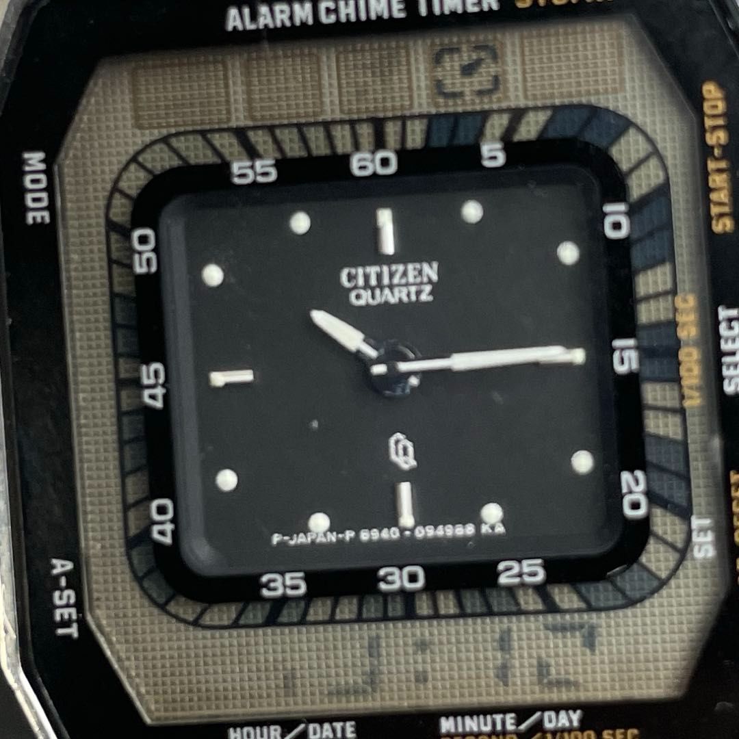 CITIZEN 4-082311 デジアナ ランサー シチズン アナデジ デジタルQZ