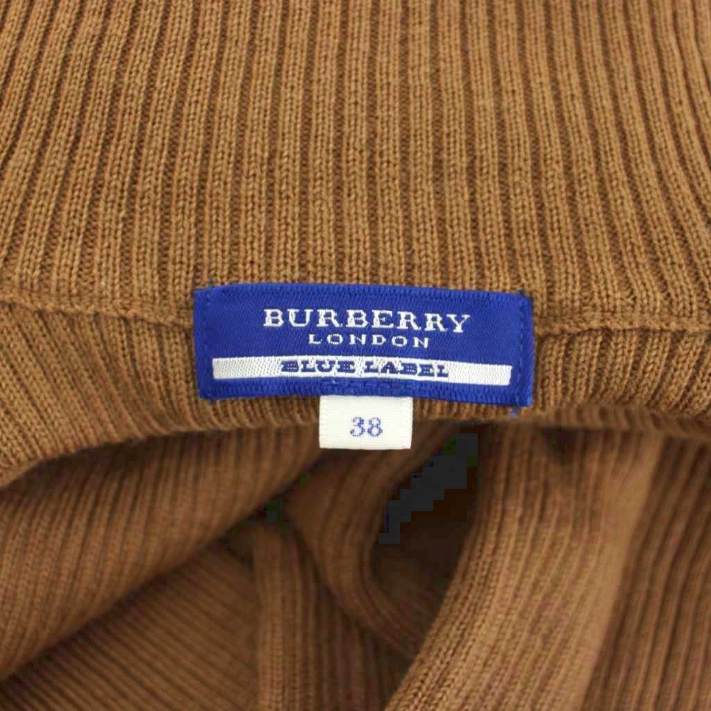バーバリーブルーレーベル BURBERRY BLUE LABEL ノバチェック ニット
