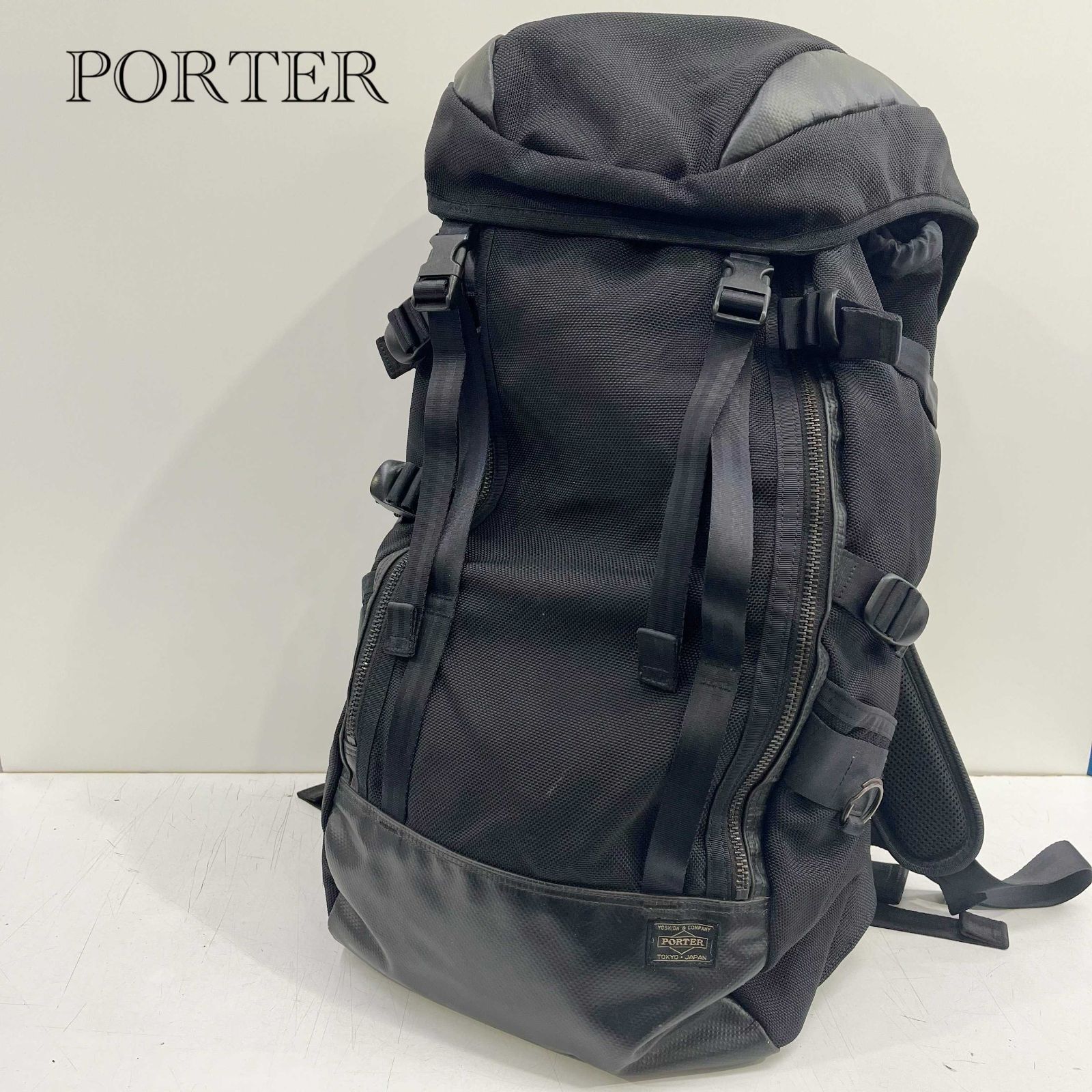 PORTER ポーター HEAT ヒート リュックサック バックパック ブラック 