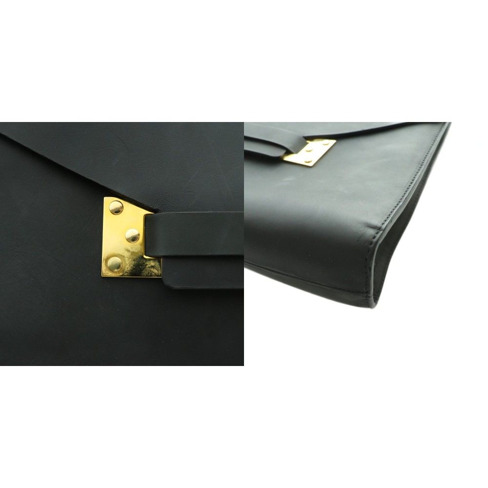 ソフィーヒュルム Sophie Hulme ショルダーバッグ 黒 ブラック /SS