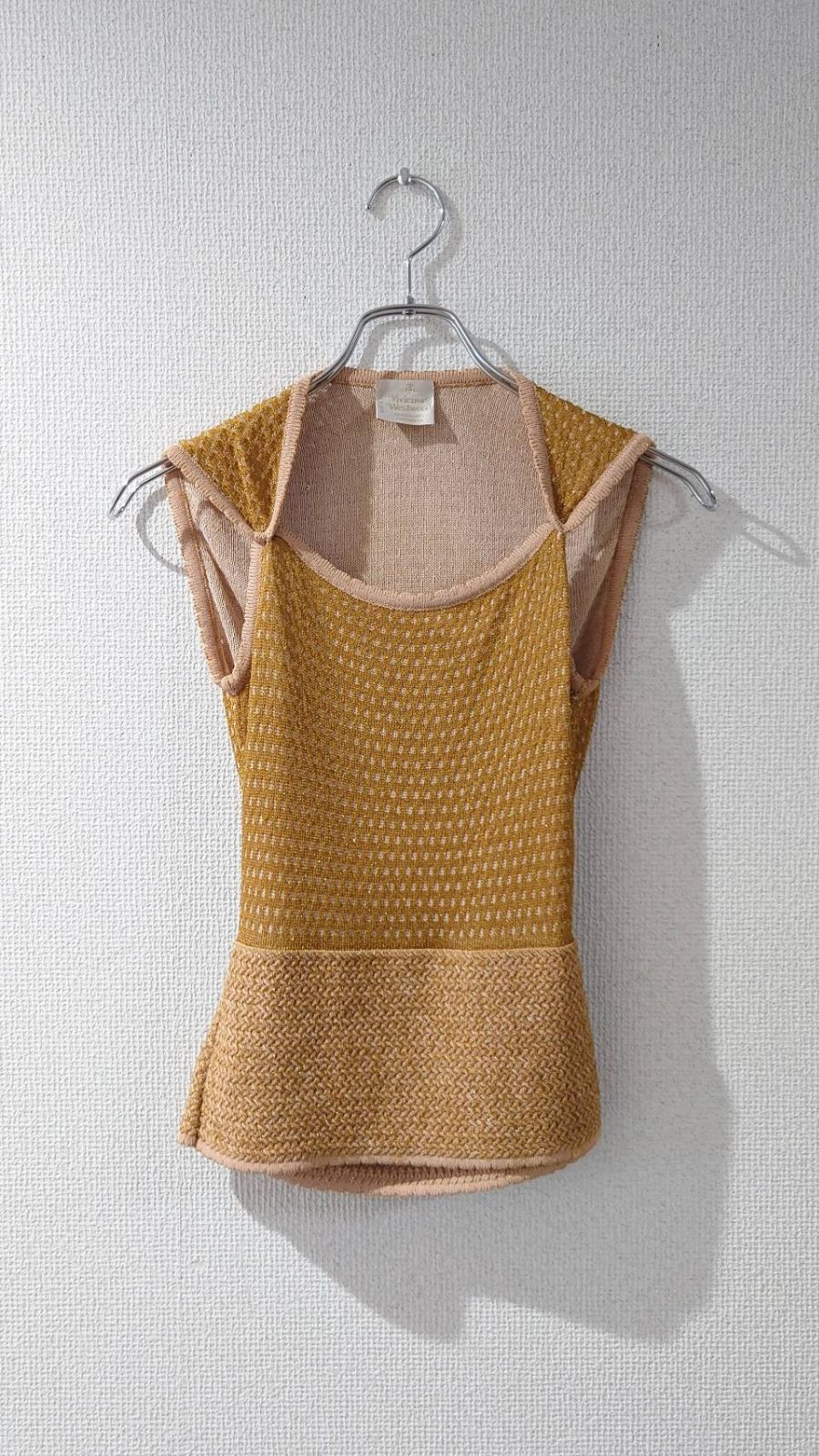 90’s Vivienne Westwood “GOLD LABEL” イタリア製 Knit bustier Women's:M