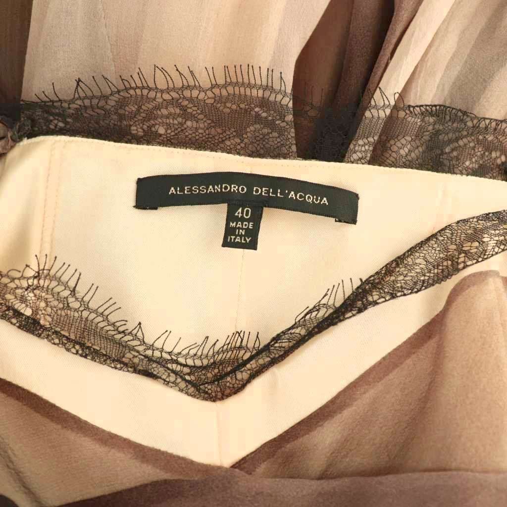 アレッサンドロデラクア ALESSANDRO DELL'ACQUA シルクグラデーション
