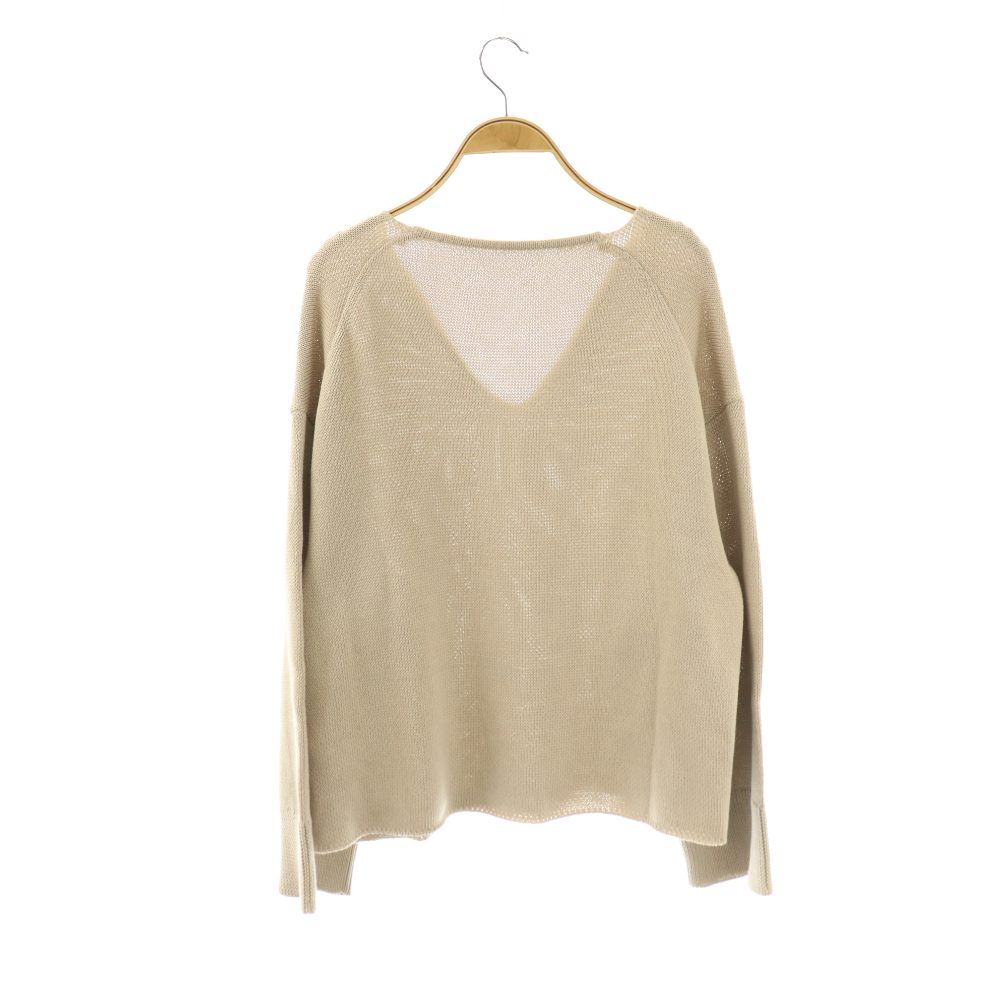 Deuxieme Classe (ドゥーズィエムクラス) ★★ ① 25080500703010 25SS Beauty Latest model ニット レディース ベージュ FREE Beauty Latest model（ニット／セーター）｜Deuxieme Classe