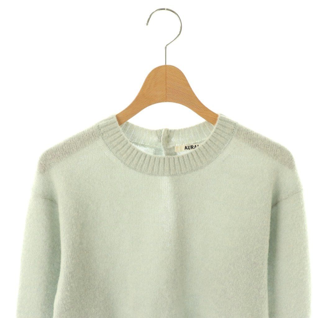 ニット/セーター AURALEE BRUSHED RASCHEL MOLE KNIT P/O AURALEE BRUSHED RASCHEL MOLE KNIT P/O – Chum!