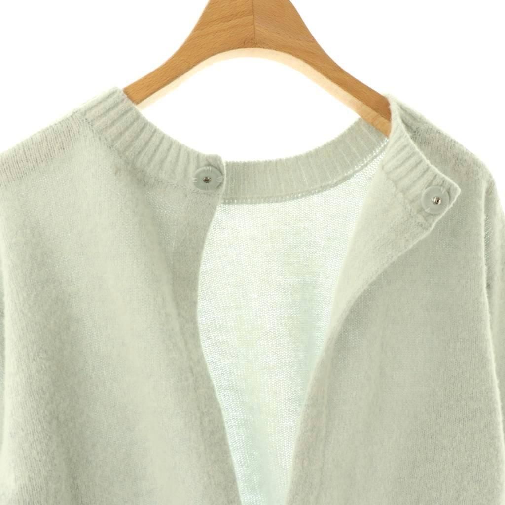 オーラリー AURALEE BRUSHED RASCHEL MOLE KNIT PULLOVER ニット